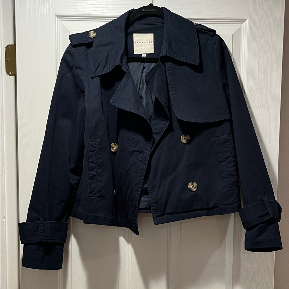 Navy Trench Coat